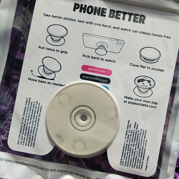 Jeffree Star • Popsocket: Pink/White - Picture 5 of 5